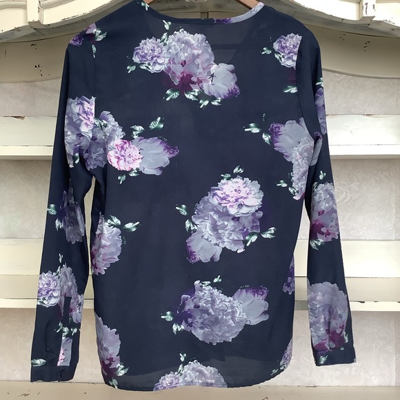 Anthro Floral Blouse - Picture 3 of 5